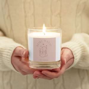 Reiki Magic Glass jar soy wax candle