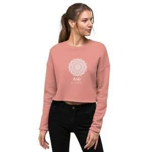 Reiki & Shit Crop Sweatshirt